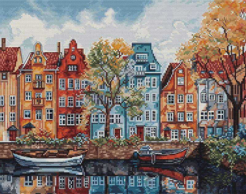 Foto Cross Stitch Kits Luca-S BU5046 Copenhagen 0