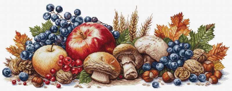 Foto Cross Stitch Kits Luca-S BU5071 Autumn harvest