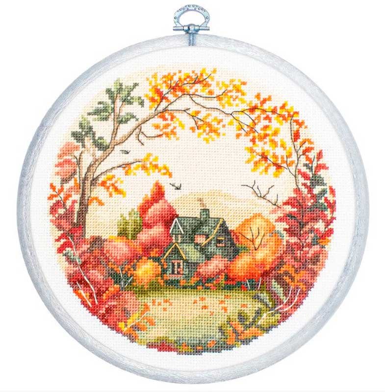 Foto Cross Stitch Kits Luca-S BC221 Autumn