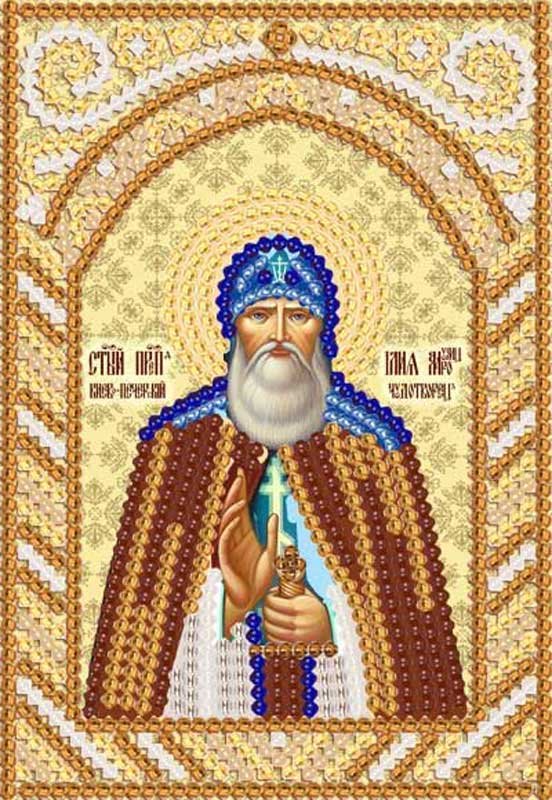 Photo Pattern beading icon Marichka RIK-6032 Holy Prophet Elijah