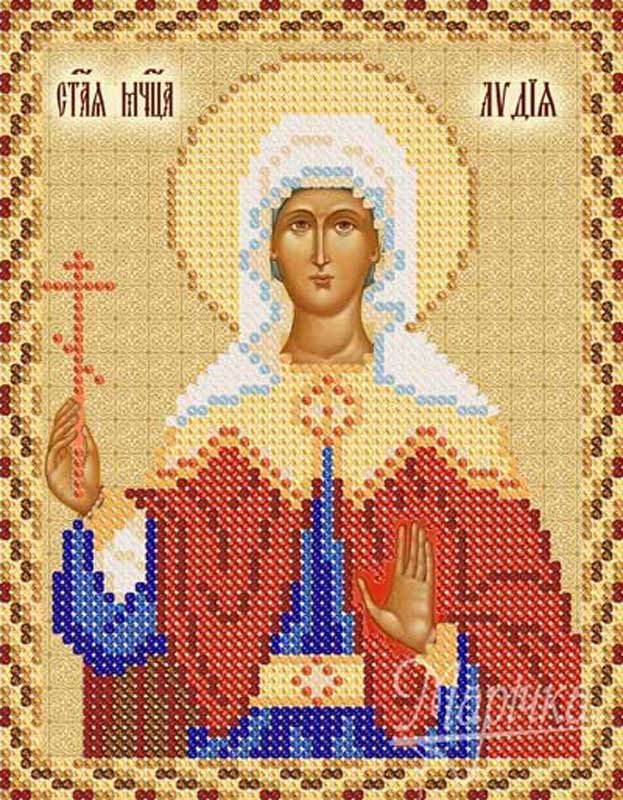 Photo Pattern beading icon Marichka RIP-5124 St. Martyr. Lydia