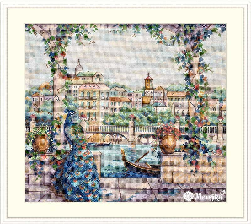 Photo Cross Stitch Kits Merejka K-157 Palace Pier