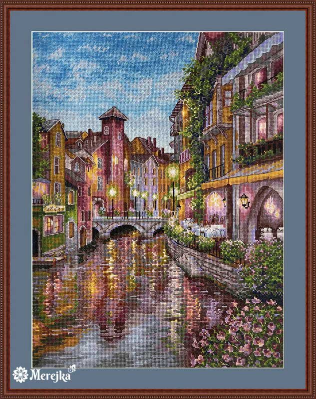 Photo Cross Stitch Kits Merejka K-158 La rivière