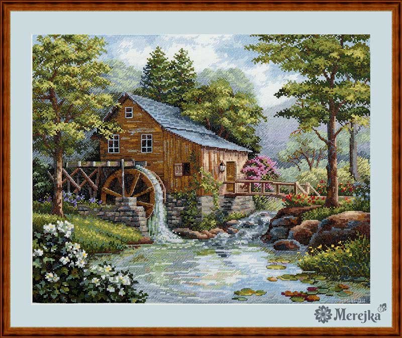 Photo Cross Stitch Kits Merejka K-166 Song of Summer