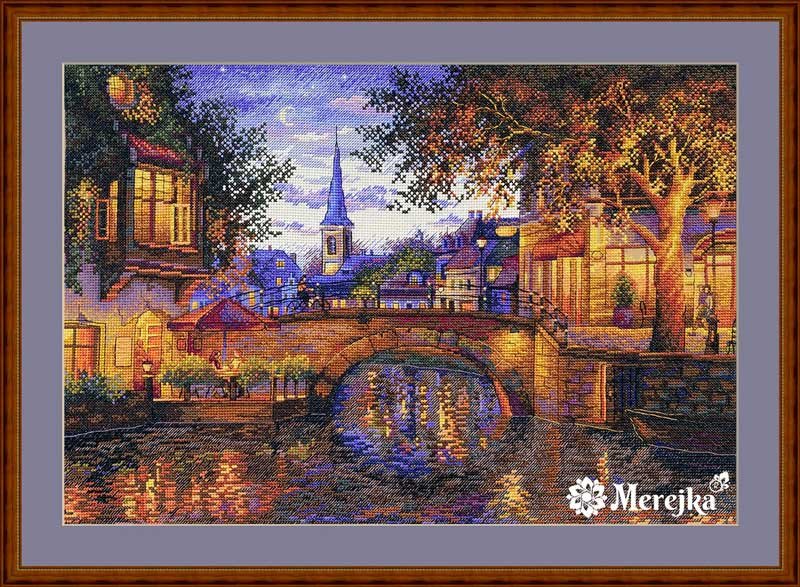 Photo Cross Stitch Kits Merejka K-186 Twilight Reflection