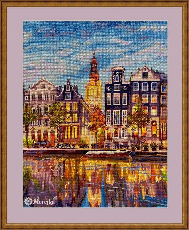 Photo Cross Stitch Kits Merejka K-232 Amsterdam