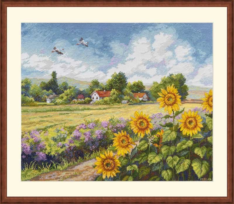 Photo Cross Stitch Kits Merejka K-273 The Way Home 