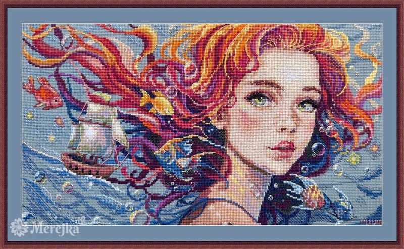 Photo Cross Stitch Kits Merejka K-275 Water 