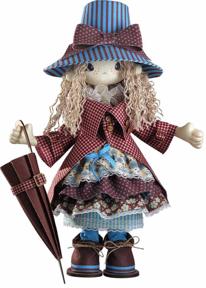 Фото Набір для шиття інтер'єрної каркасної ляльки Нова Слобода К1027 Мері 