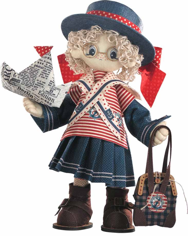Фото Набор для шитья интерьерной каркасной куклы Новая Слобода К1030 Бэкки 