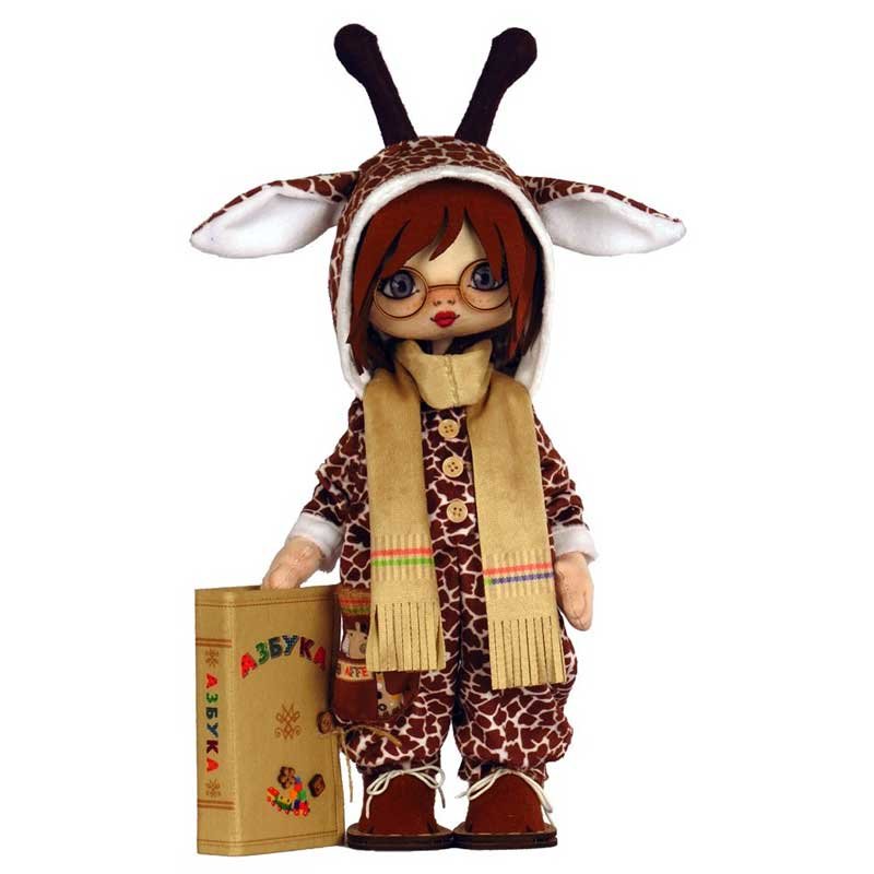 Photo 1 Kits for sewing dolls Nova Sloboda K1088 The wise giraffe 