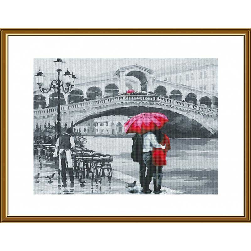 Photo Thread embroidery kit Nova Sloboda CP4243 Venice City of Love