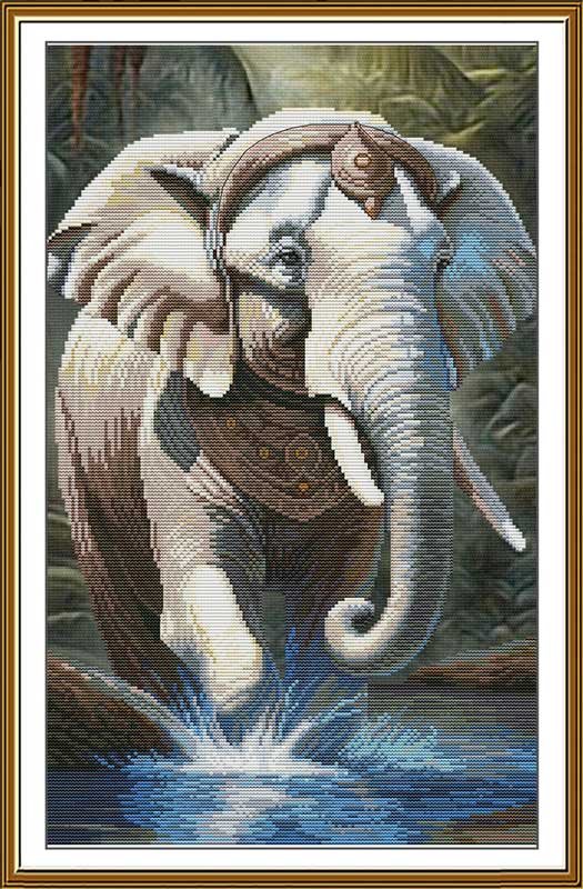 Photo Thread embroidery kit Nova Sloboda CB3243 The harbinger of luck Photo Thread embroidery kit Nova Sloboda CB3243 The harbinger of luck