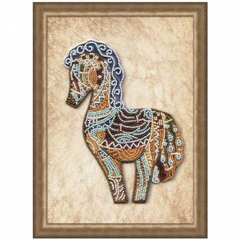 Foto Bead embroidery kit Nova Sloboda DK5596 Marvelous horse