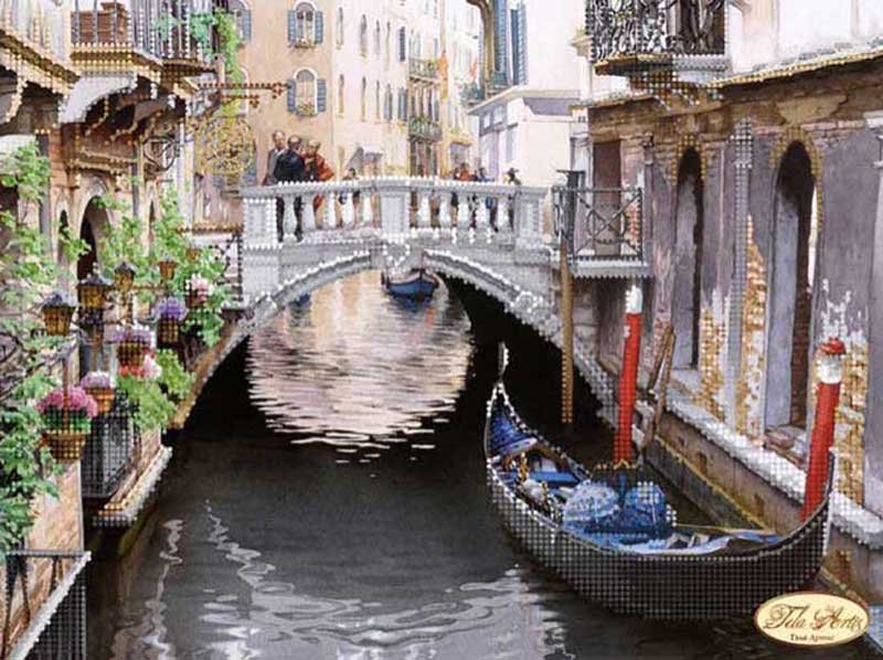Фото Cхема для вишивки бісером Тела Артис ТА-110 Мальовнича Венеція