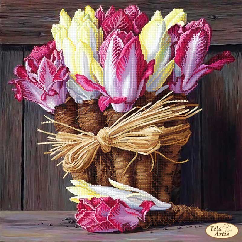 Photo Beading patterns Tela Artis TA-470 Cabbage bouquet