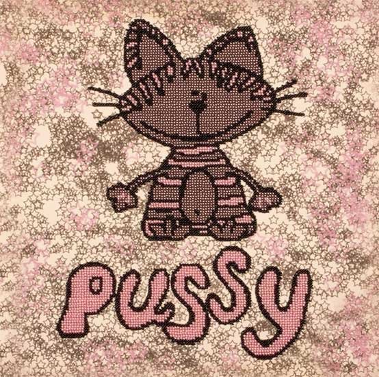 Фотографія Набір для вишивання бісером Чарівна країна FLF-055 Pussy Фото Набір для вишивання бісером Чарівна країна FLF-055 Pussy
