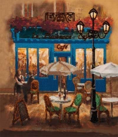 Фотографія Набір для вишивання бісером Чарівна країна FLF-081 Café Фото Набір для вишивання бісером Чарівна країна FLF-081 Café