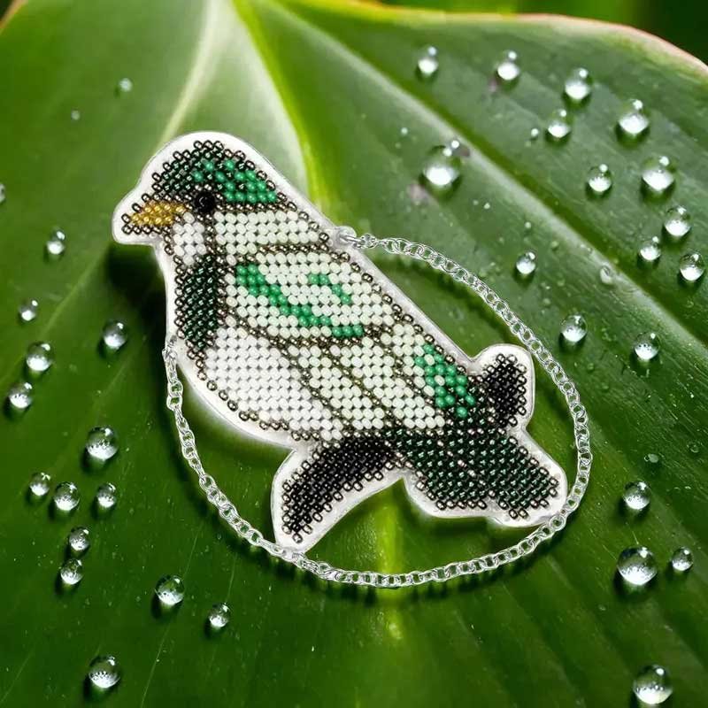 Фото Набір для вишивання бісером на пластиковій основі Птахи FLPL-094 Wonderland Crafts