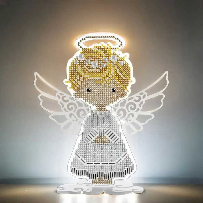 Фото Набір для вишивання бісером на пластиковій основі Ялинкова іграшка FLPL-105 Wonderland Crafts