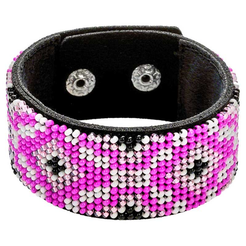 Photo 2 Beaded bracelet Wonderland Crafts FLBB-021