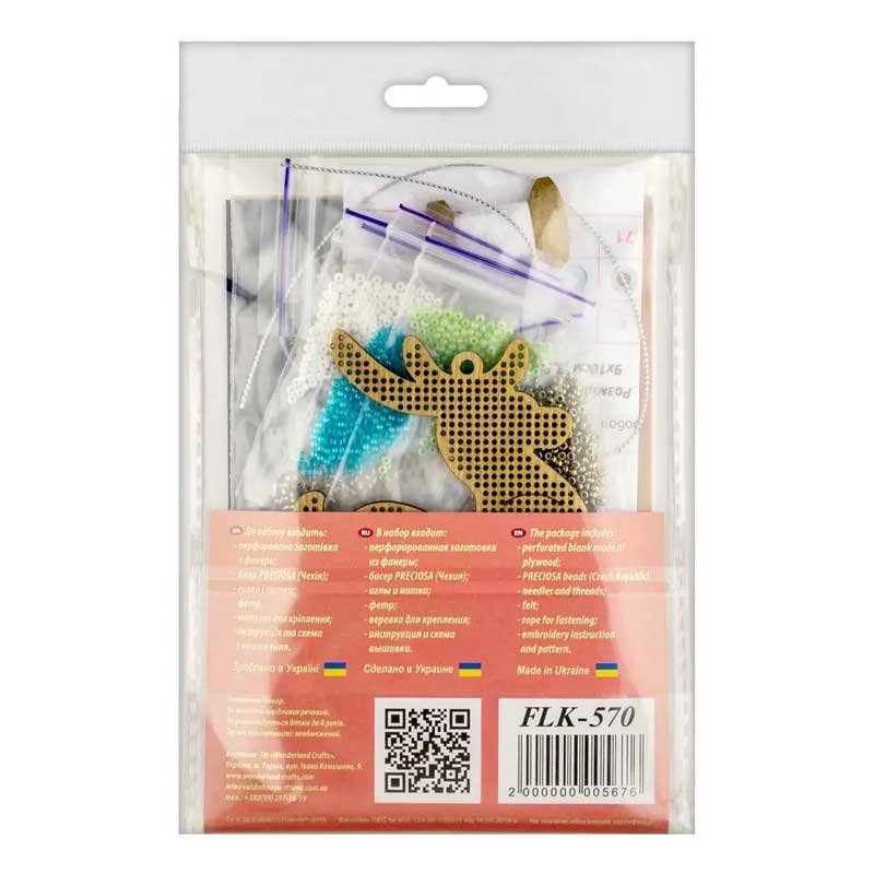 Picture 2 Beadwork on wood Wonderland Crafts FLK-570 Christmas Tree Toys Photo 2 Beadwork on wood Wonderland Crafts FLK-570 Christmas Tree Toys