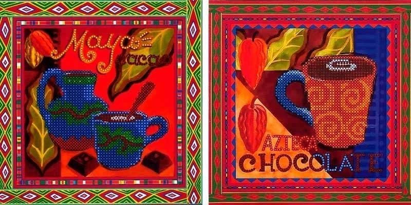 Фото Схеми вишивки бісером Чарівна країна FLS-046D Cacao & Chocolate